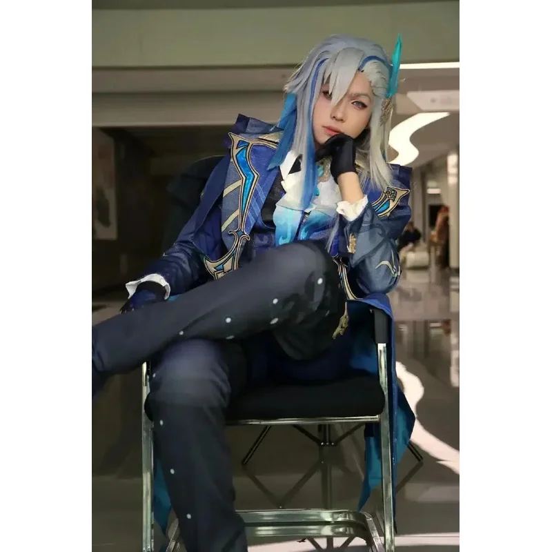 Explosive Cos Original God Anime Costume 2D Character Comic Performance Game Role-playing Cartoon Theme Party Wear