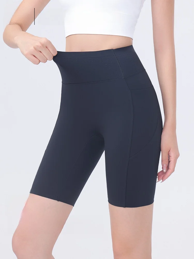 

High Waist Yoga Pants Women's Summer Thin High Waist Abdomen Lifting Butt Lifting Pants Outdoor Wear Person