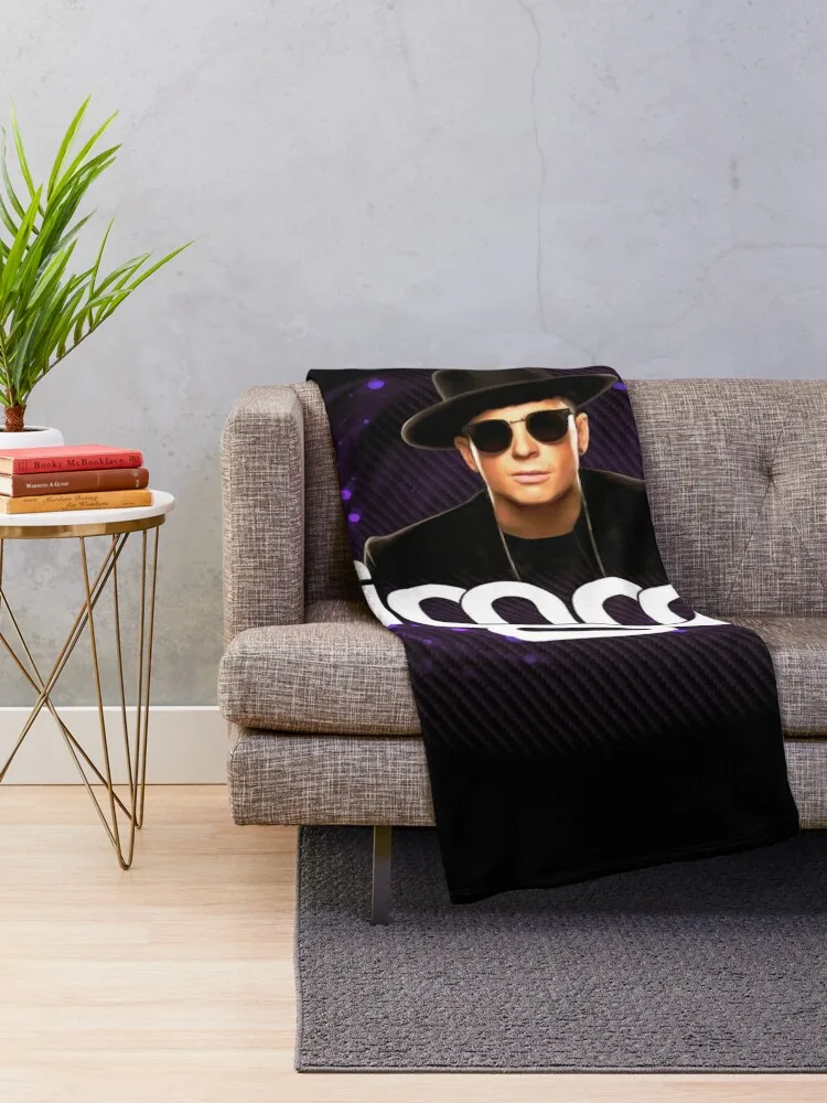 Timmy trumpet musician Throw Blanket Shaggy Thins Stuffeds Plaid Blankets