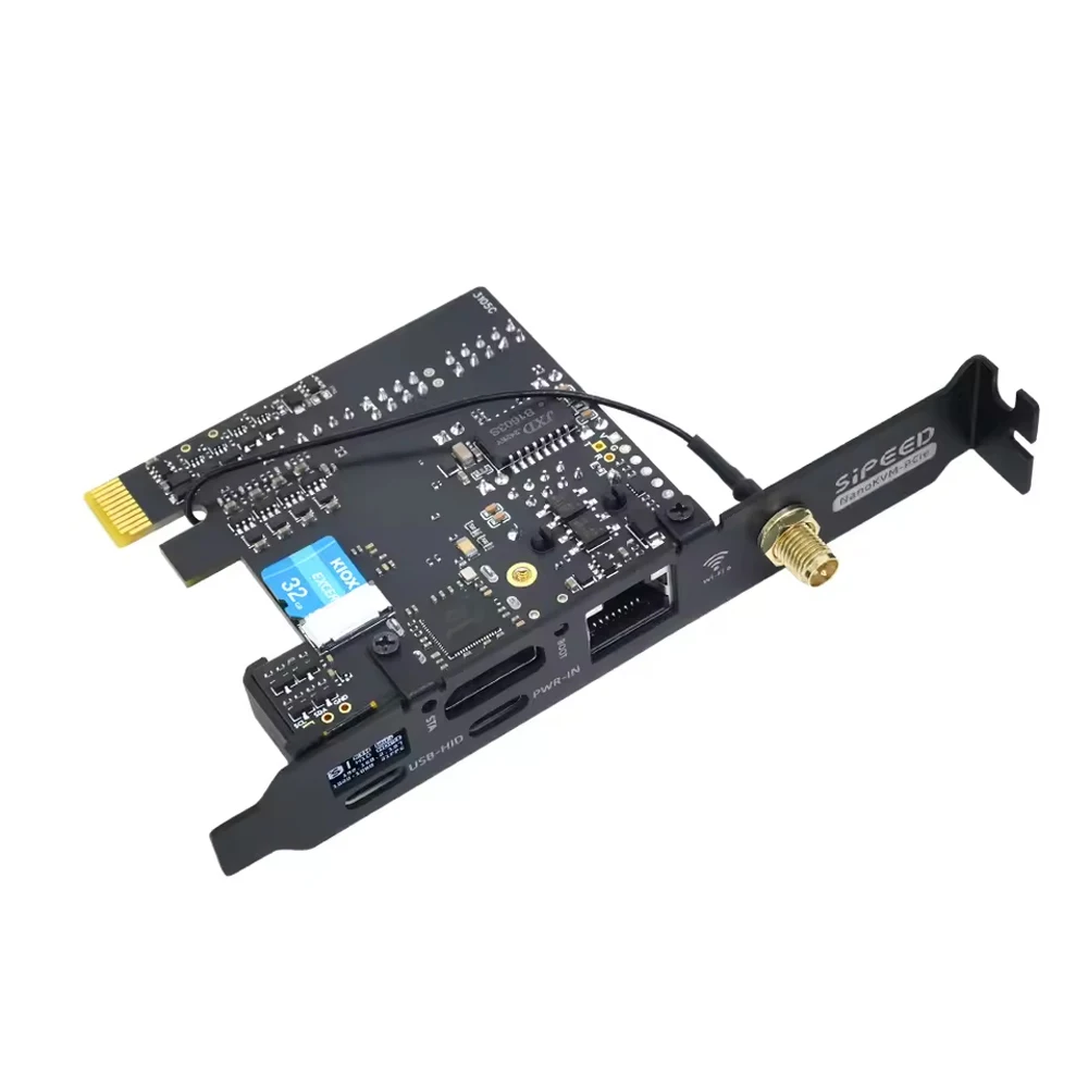 Sipeed NanoKVM-PCIe IP-KVM Mini Remote Control Operations