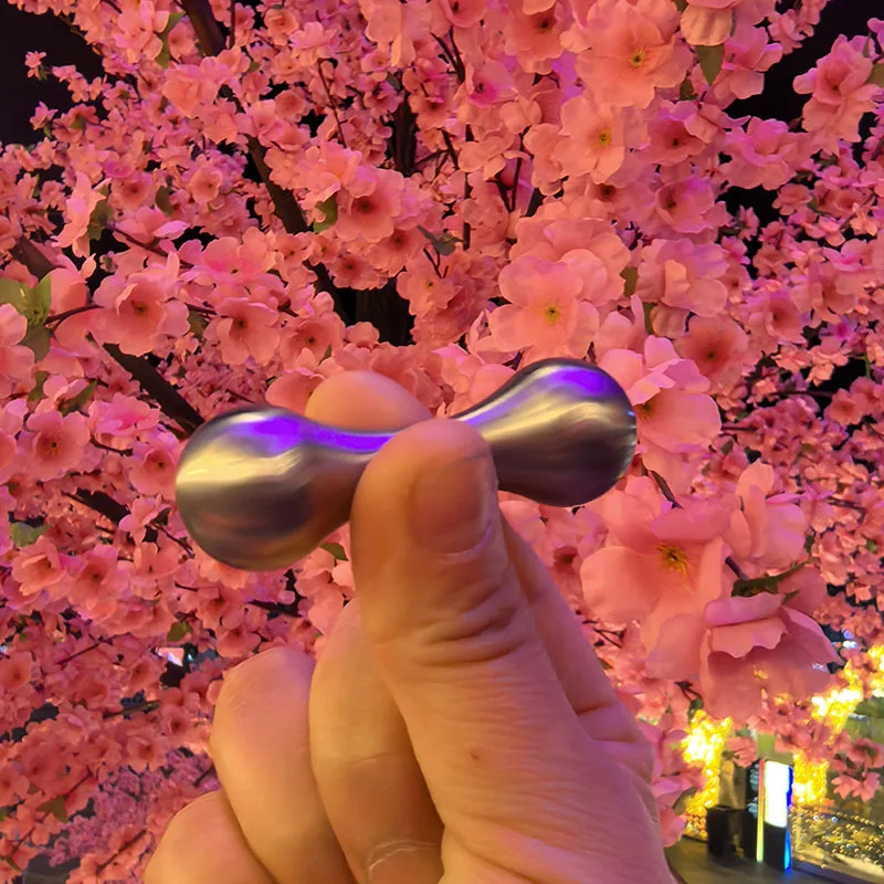 1 個ナックルボーンスキルおもちゃステンレス鋼フィジェット EDC 指先不安やストレスリリーフおもちゃ大人の指スピナーおもちゃギフト