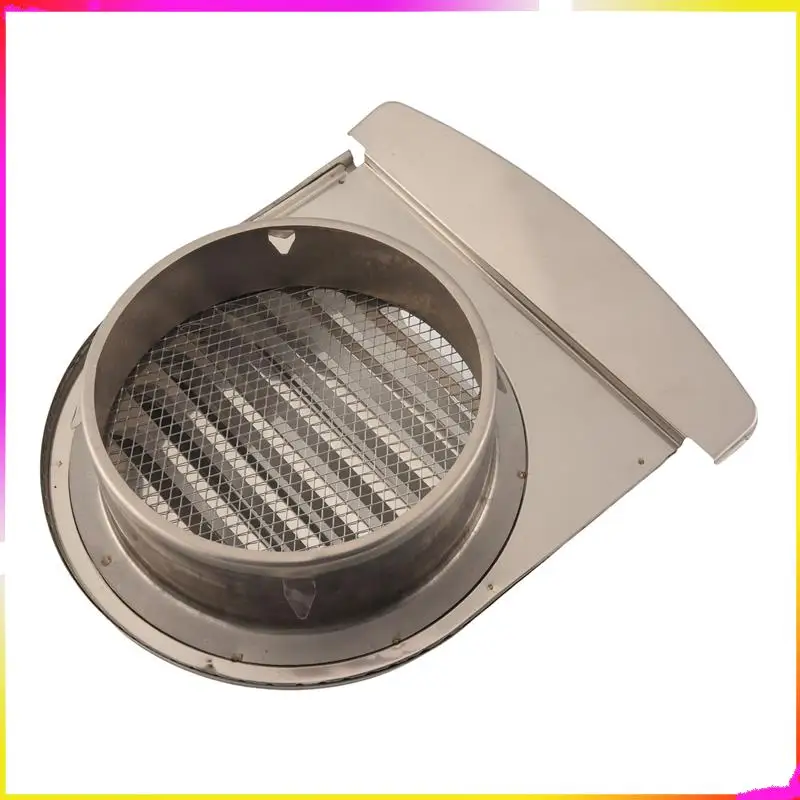 M04K مقاوم للماء الفولاذ المقاوم للصدأ تنفيس هود المضادة للتآكل العادم النازع لتغطية منفذ الهواء الجدار