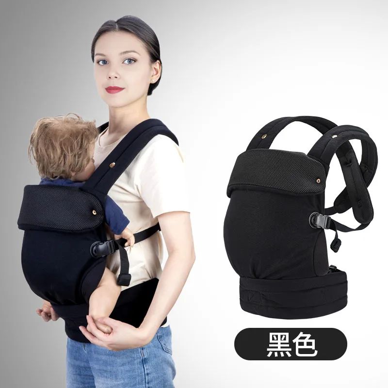 أشرطة أطفال أكتاف أطفال من القطن الأمامي والخلفي متعددة الوظائف أداة عناق الطفل على ظهره مقعد خصر الطفل #6