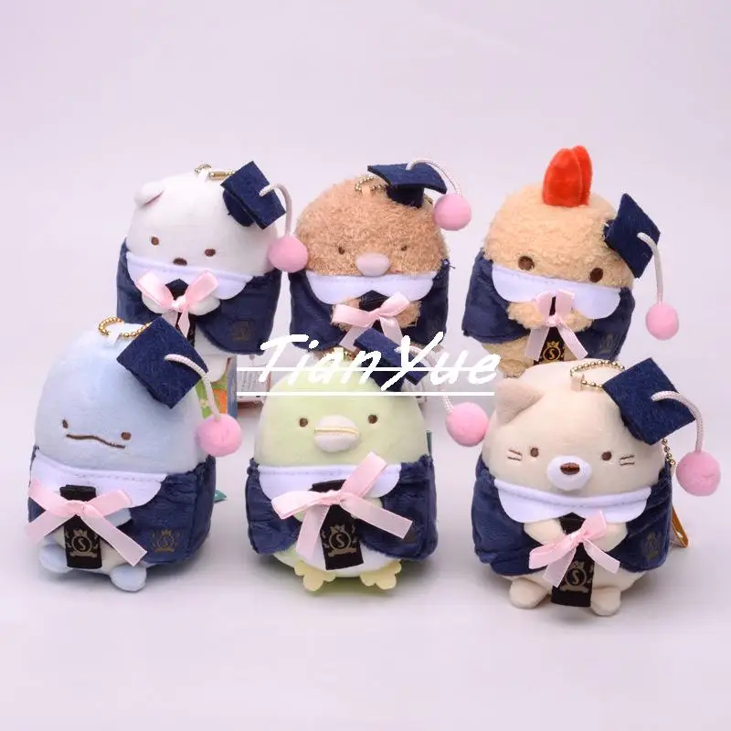 Cute Animal Corner Creature Sumikkogurashi graduation season Stuffed & Plush Pussy Christmas Gift Toys for Christmas 12cm