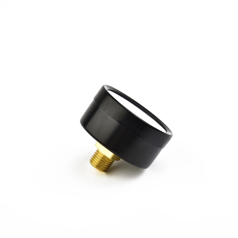 Manômetro compressor ferramenta 0 12bar balck prata parte ferramenta acessórios compressor de ar bomba de ar substituição