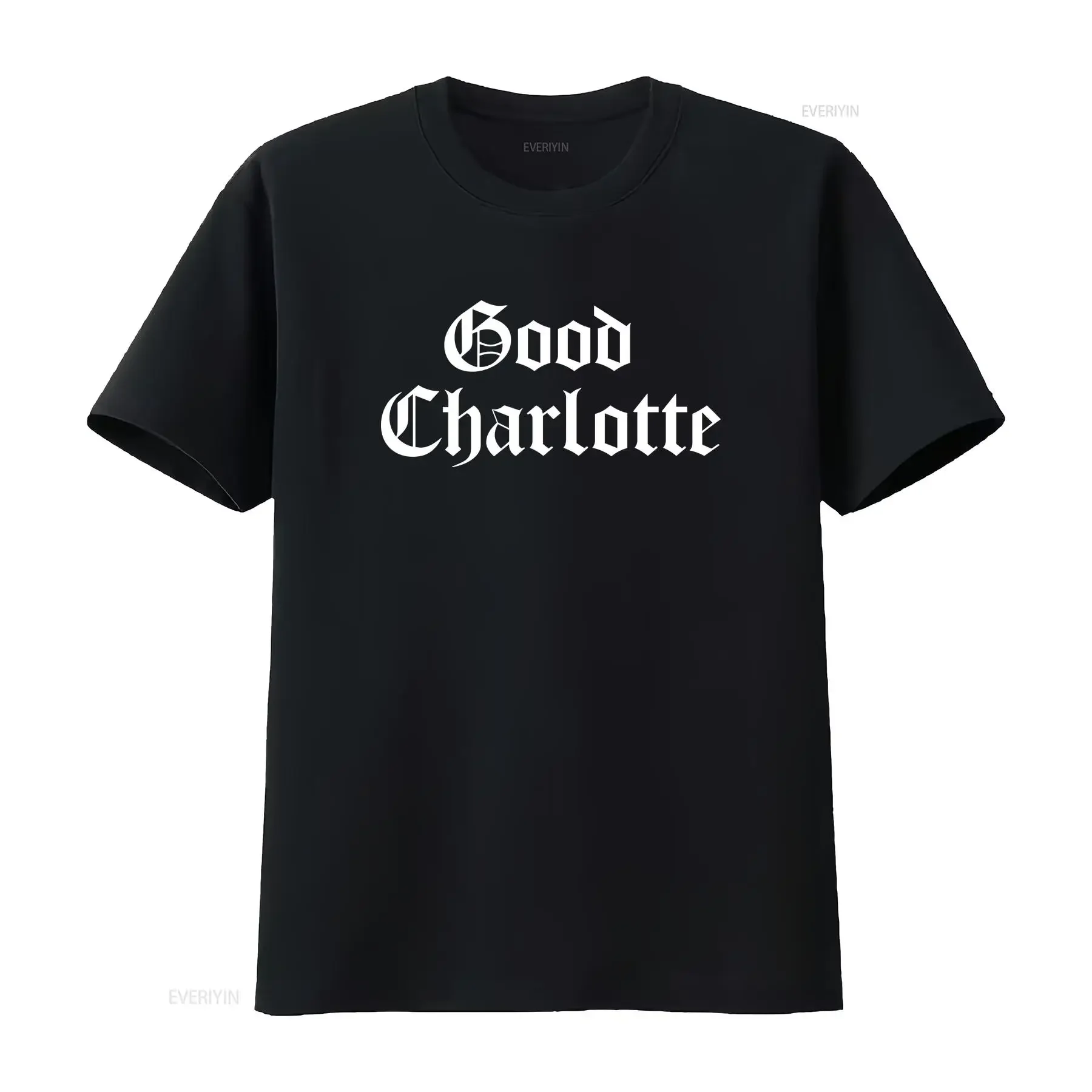 GOOD CHARLOTTE new T SHIRT sizes S M L XL XXL colours black white vintage Washed Soft fashion Unisex Stretched streetwear