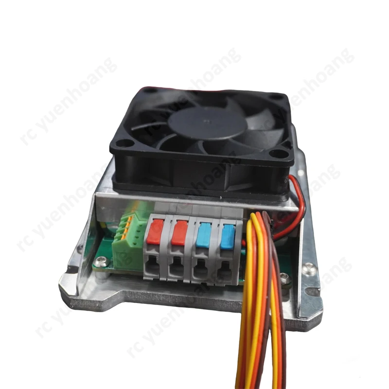 1PCS For RC Lawn Mower/Crawler Vehicle 12-24V 20A Dual-way Brushed Controller Continuous Speed Adjustment Differential Steering