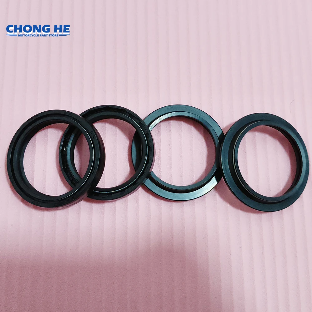 

50x63x11 50*63 Front Shock Fork Damper Shaft Oil Seal 50 63 Dust Cover Lip For Benelli LEONCINO 500 TRK 502 TRK502 TRK500 2016