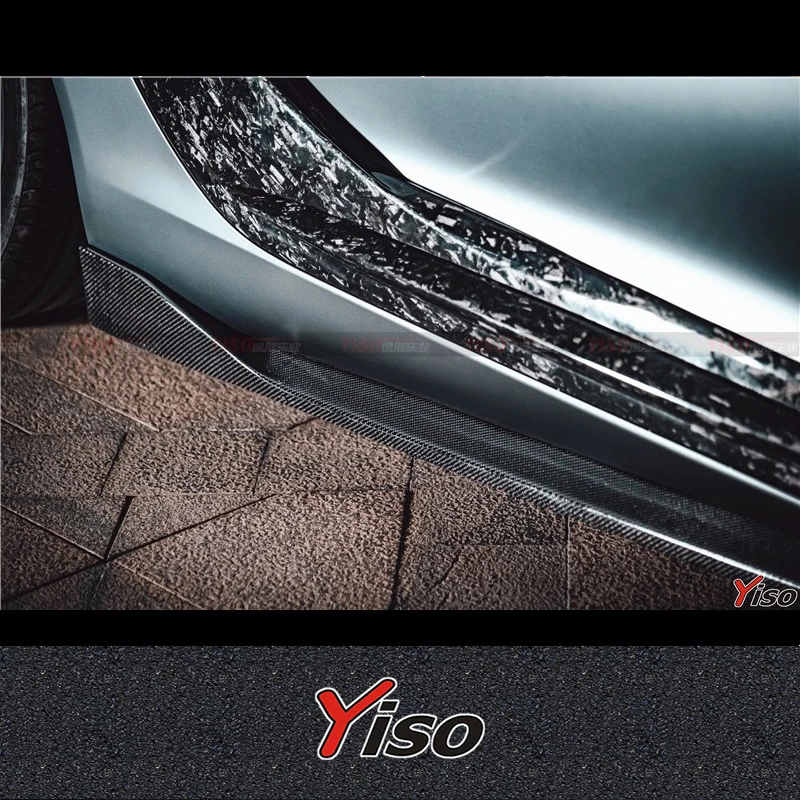 Suitable for SUPRA A90 OEM Side Skirt Modified encirclement Carbon fiber Aerodynamic kit SUPRA A90 OEM Lower Side Skirt
