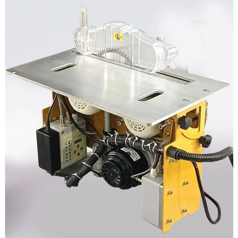 Brushless Silent Electric‑Lifting Dust‑Free Table Saw, Foldable Multifunctional Precision Push‑Pull Woodworking Workbench