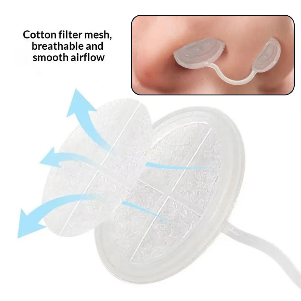 4 Sizes Disposable Nose Filters Invisible Nasal Plugs For Outdoor Daily Use Dust Allergy Smog Control Nose Plugs For Dust