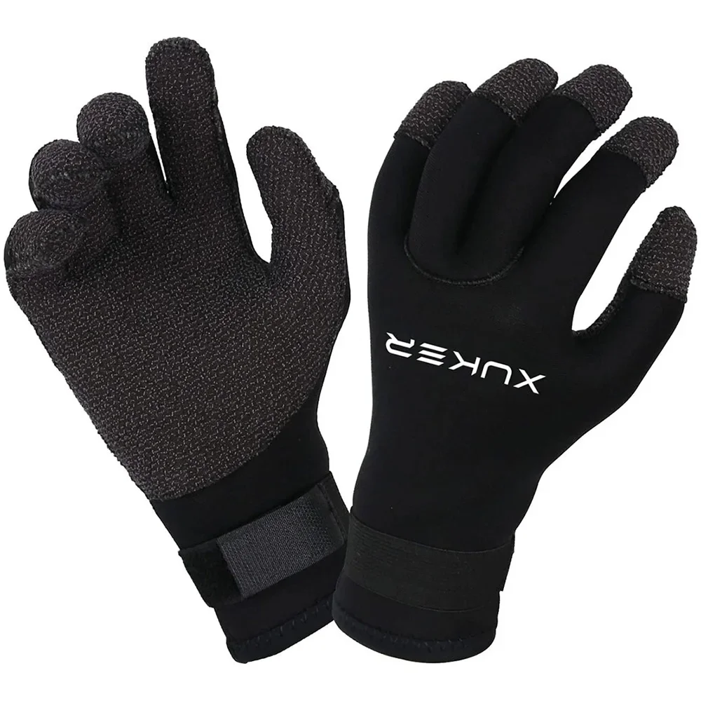 Guantes de buceo de neopreno de 3 mm para snorkel, remo, surf, kayak, pesca submarina