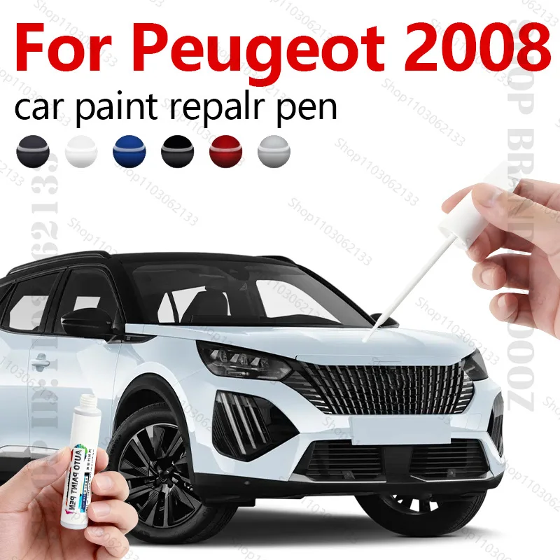 

Ручка для ремонта краски, средство для удаления царапин, автоаксессуары «сделай сам», черный, белый, серый, синий, оранжевый для Peugeot 2008 2013-2025 P21 P54