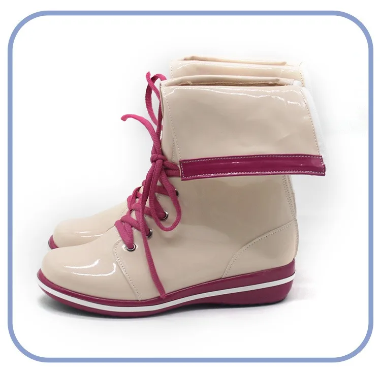 Zapatos de Cosplay Morino Rinze, zapatos de cuero PU, botas para fiesta de Halloween, accesorios de Anime, accesorios de Cosplay hechos a medida