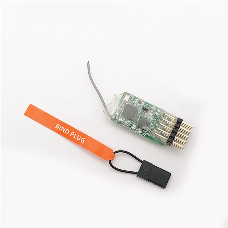 Top-2X 4100E 2.4Ghz 4Ch Receiver DSM2 Mini FULL RANGE +800M 4100X RC Airplane For JR /  Transmitter