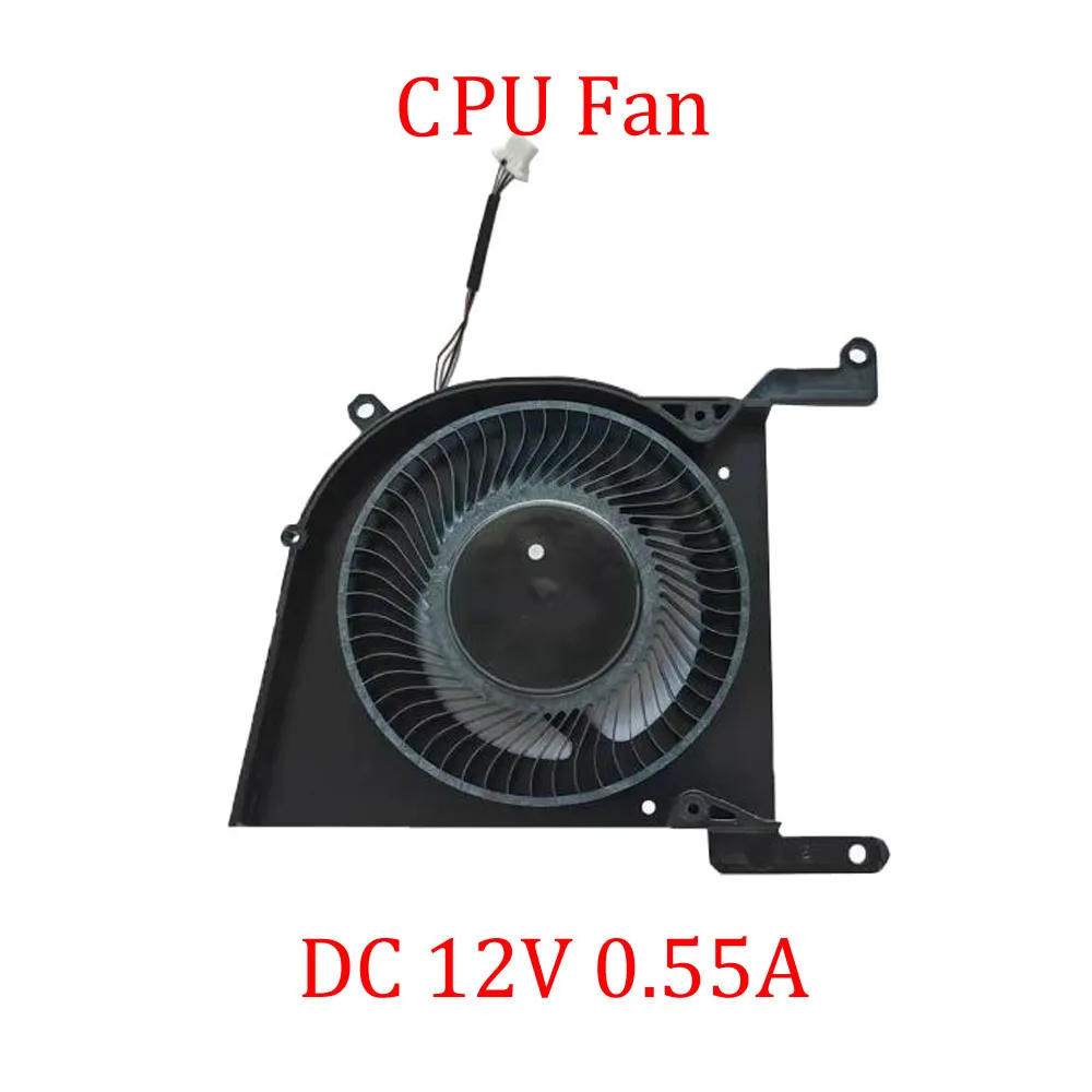 Laptop CPU GPU Fan For MSI Stealth 14 AI Studio A1V A1VGG A1VFG A1VEG MS-14K2 DC 12V 0.55A New