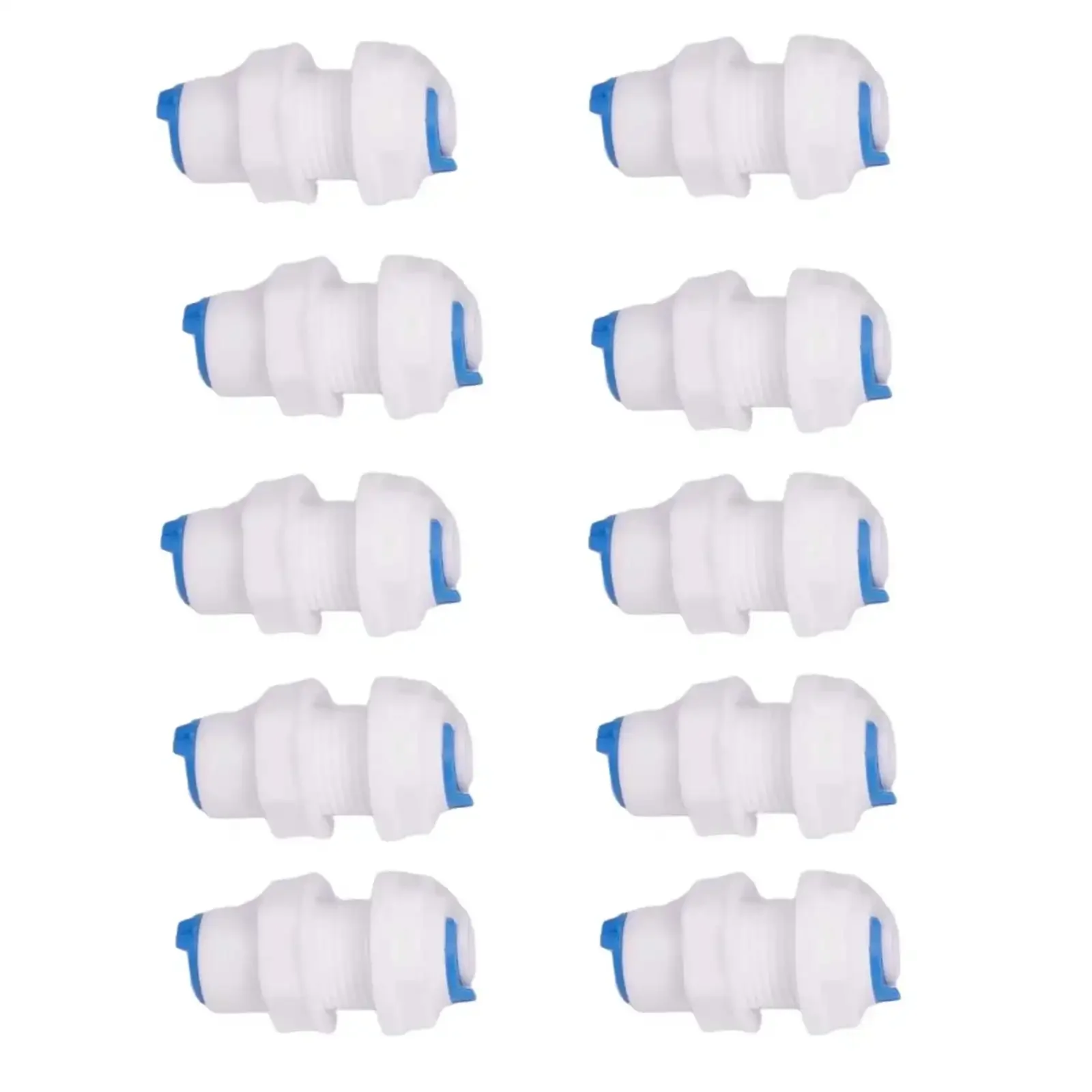 

10 шт. подходит для трубки 1/4 "3/8" равный редуктор переборка средняя резьба 3/8 "1/2" BSP RO фитинг для воды диспенсер обратного осмоса