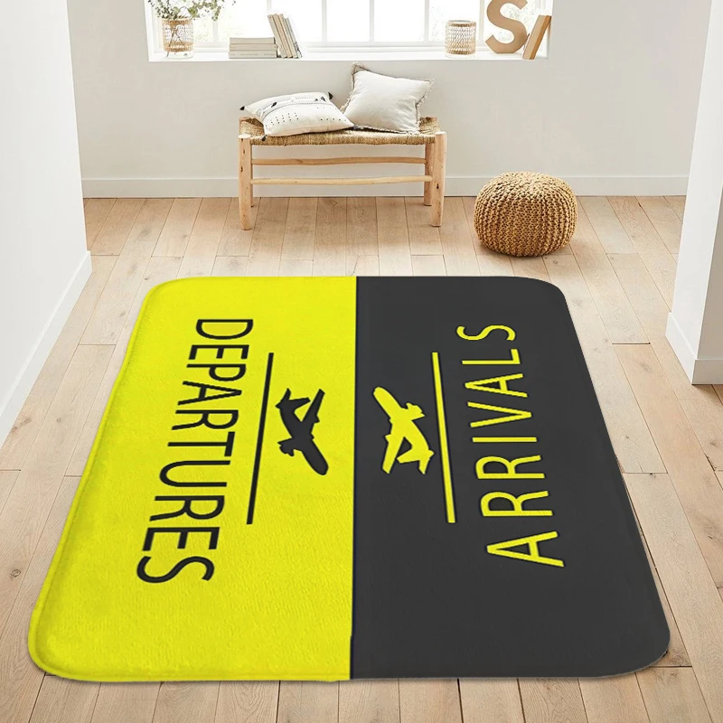 Arricals Doormat Entrance Door Bedroom Rug Slip-resistant Bathroom Foot Mat Balcony Hallway Room Floor Carpet for Kitchen Home