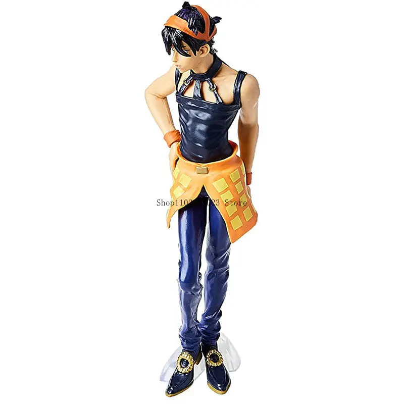 BANDAI-Chaîne originale Jo's Ives Arre Adventure, Golden Wind, Narancia Ghirga Anime Action Figure, Modèle, Décoration de bureau, Cadeau pour garçon