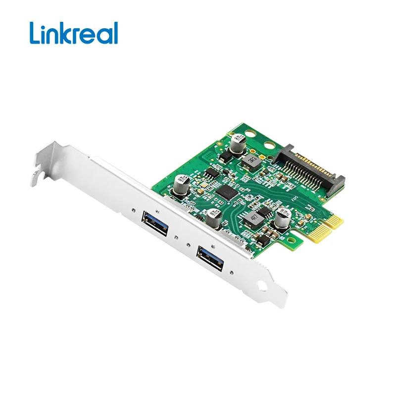 

PCIe2.0 x1 5G 2P USB3.0 Adapter-LRSU9A72N-2A