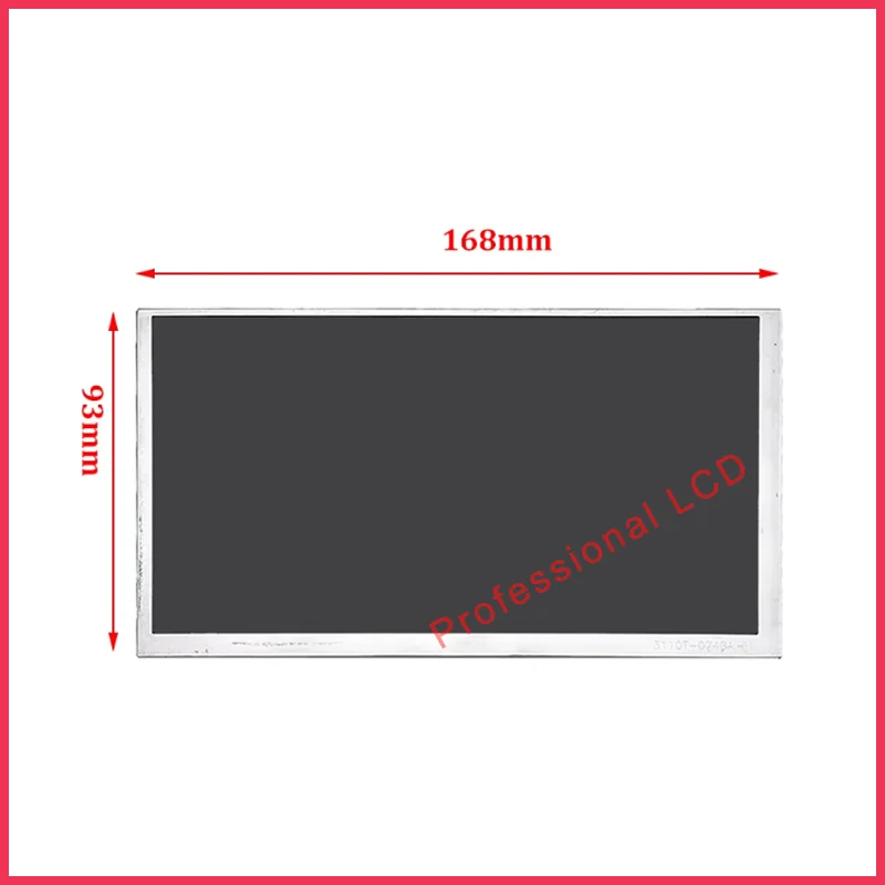 Original 7 Inch LCD Display LA070WQ1-TD01 LA070WQ1-TD02 For Opel 2012 Approach 600 Navigation Audio Replacement LCD Monitor