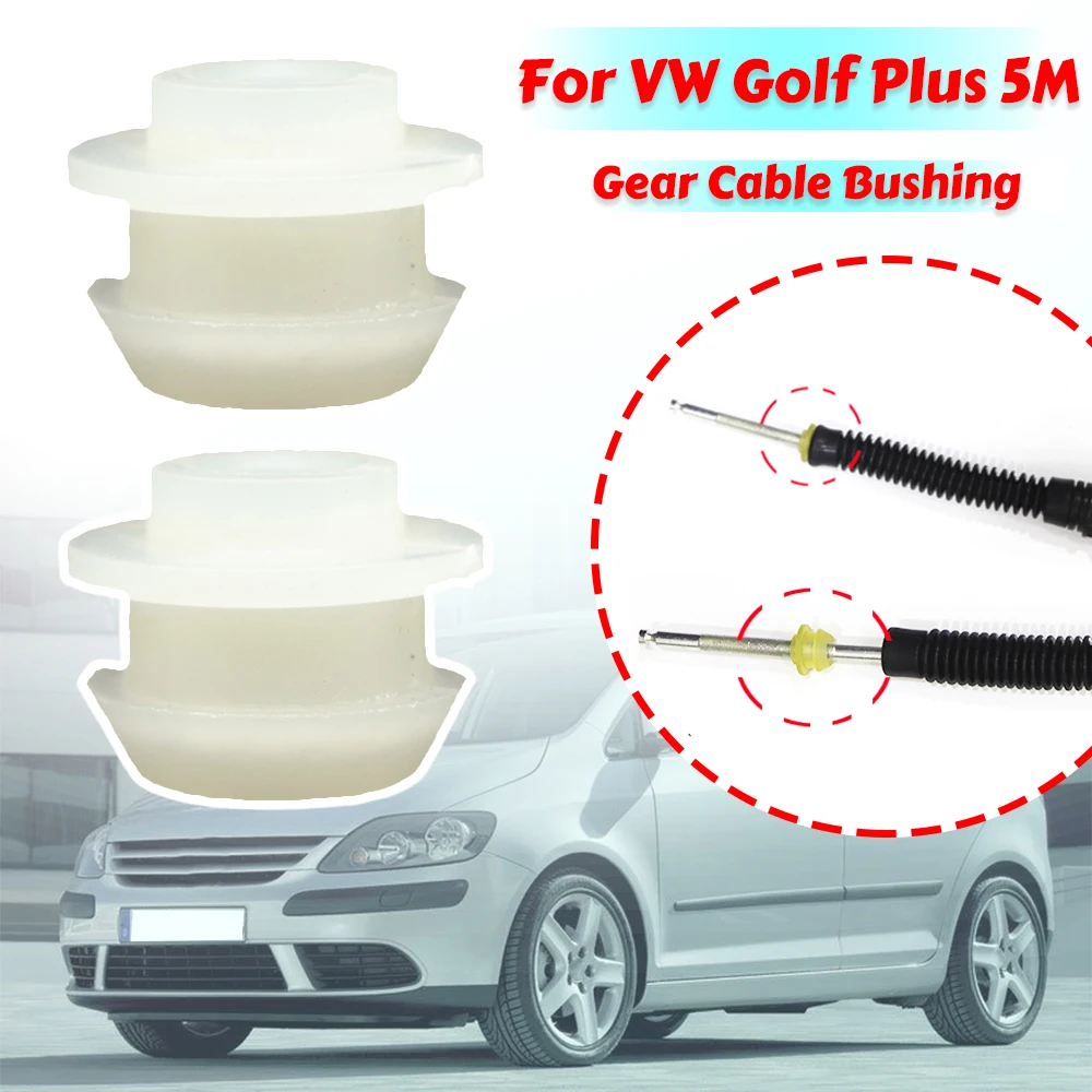 

Manual Gearbox Shift Cable Linkage Bushing Shifter Lever Selector Rod Connect Bush For VW Golf Plus 5M 2005-13 Repair Car Parts