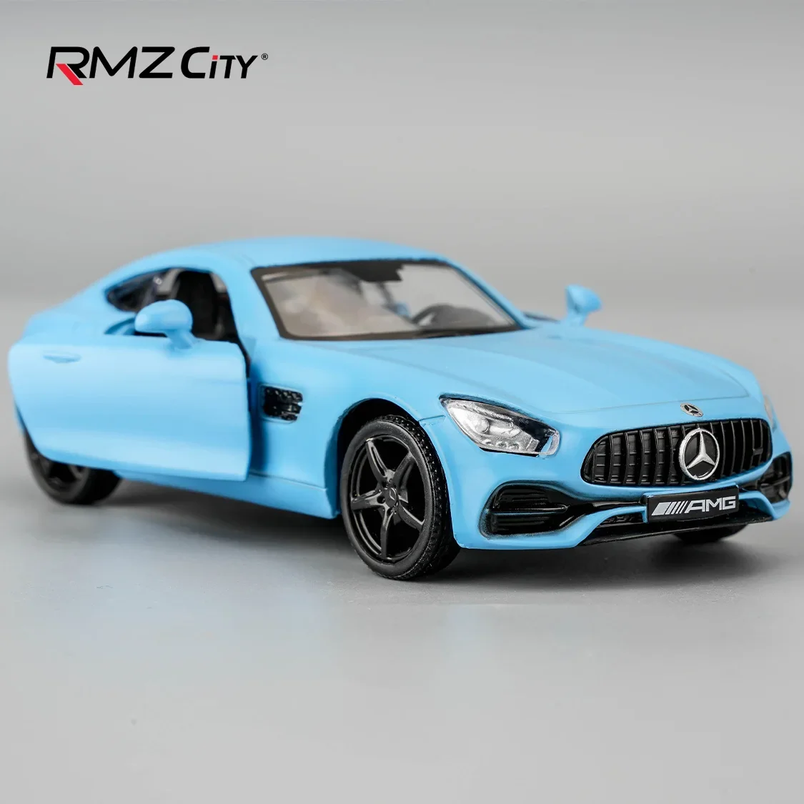 RMZCITY BENZ GT-modelo de aleación de coche de juguete fundido a presión, colección de Metal, juguetes para regalo, 1:36