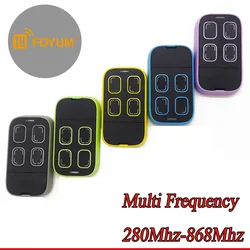 Foyum Wireless RF Multi Frequency 250-868mhz Face to Face Universal Remote Control Clone Gate Remote Control Key Duplicator