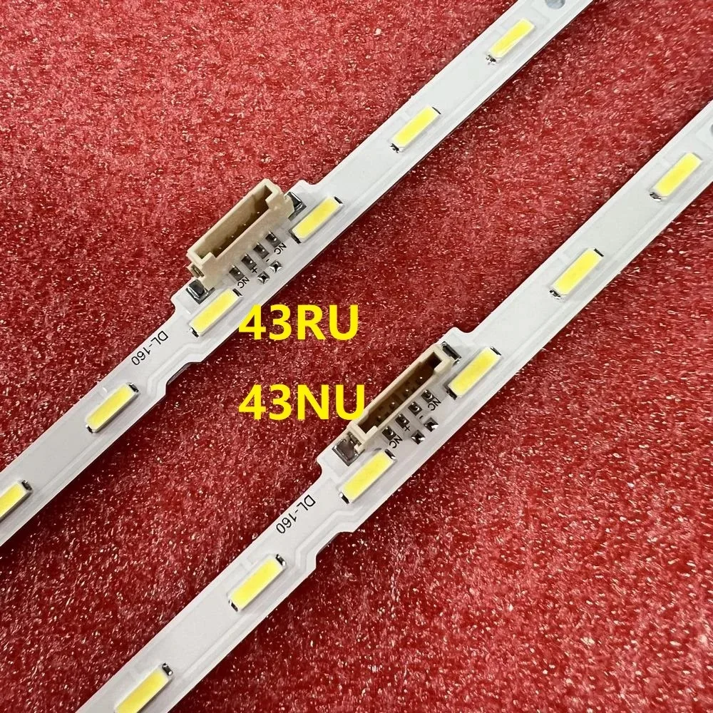 LED Backlight For SamsungTV UE43NU7020 UE43NU7022 UA43NU7100 UN43NU7100 UE43NU7100 UN43RU7100 UE43RU7100 BN96-45954A BN61-15482A