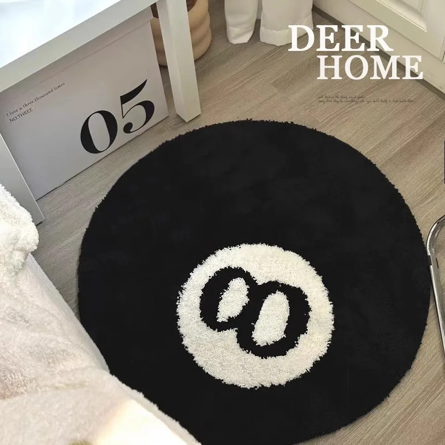 tappeto-rotondo-floccato-nero-con-numero-8-tappetino-per-camera-da-letto-coperta-antiscivolo-per-soggiorno-tappeto-per-divano-e-tavolino-da-caffe
