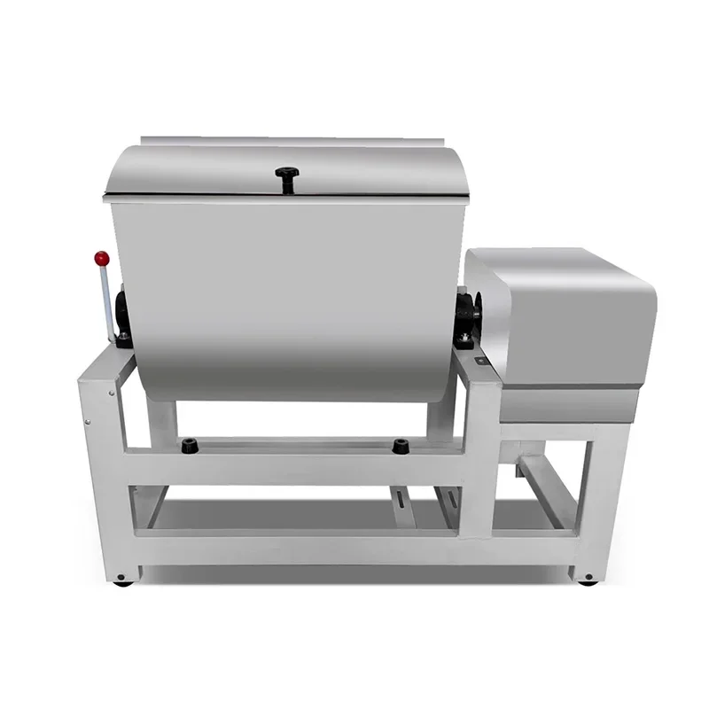 Commercial Dough Mixer, Solid Auger, Large-Capacity Filling Machine, Feed/Herbal Medicine Mixer, Adjustable Forward(Customized)