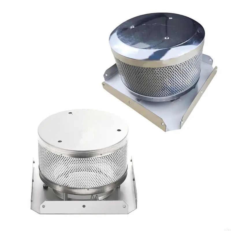 37ME Reinforced Universal Pyramid Heater Burners Mesh Base 7In Diameter 5.2In Height Easy Installation Reflective Cover