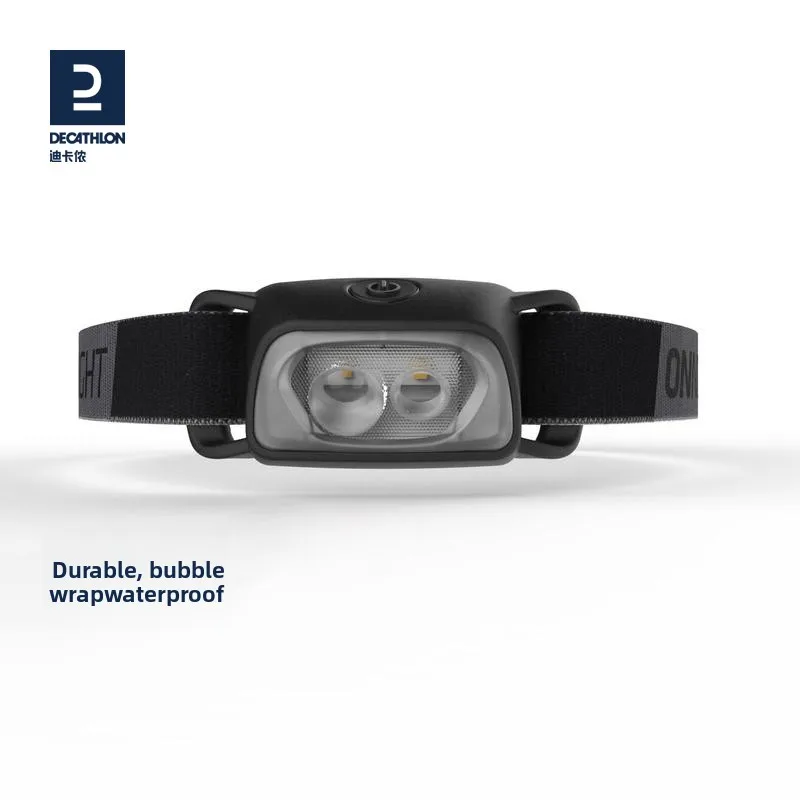 Decathlon Outdoor LED Headlamp for Camping Hiking Fishing Lightweight Headlight