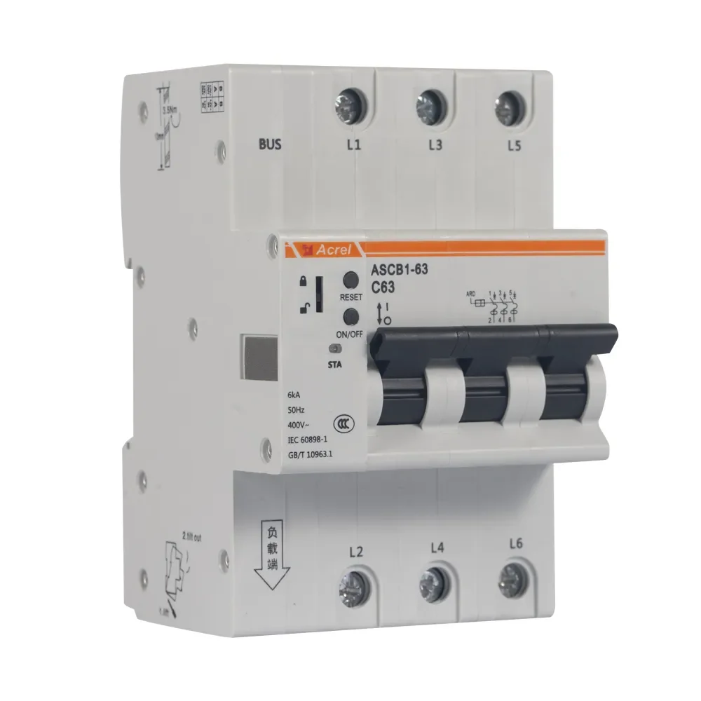 ASCB Series Three Phase Remote Control Switch 16A 32A 63A Monitored Loop for Smart Factory