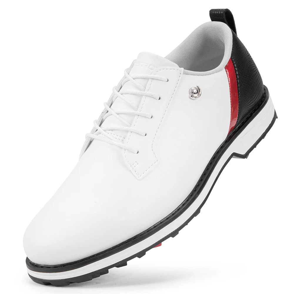 

2026 New Leather Golf Shoes for men Comfortable Golfer Footwear low top Fashion Casual Sneakers Non Slip Golf Training Shoes