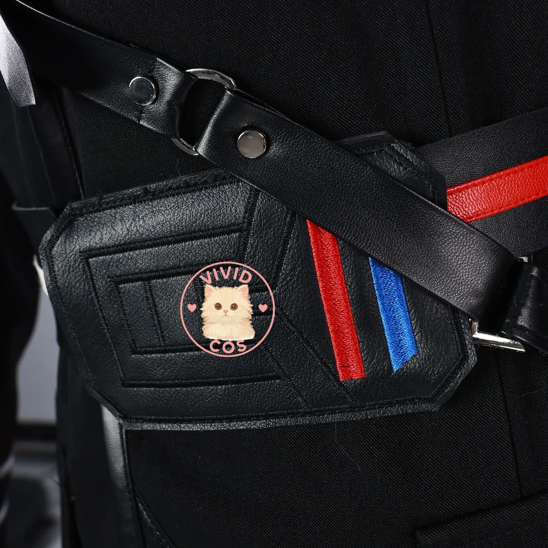 In Stock Hot Game Love and Deepspace Cosplay Anime Caleb Costume Role Play Black Uniform Suits for Men with Hat Adult Comic Con