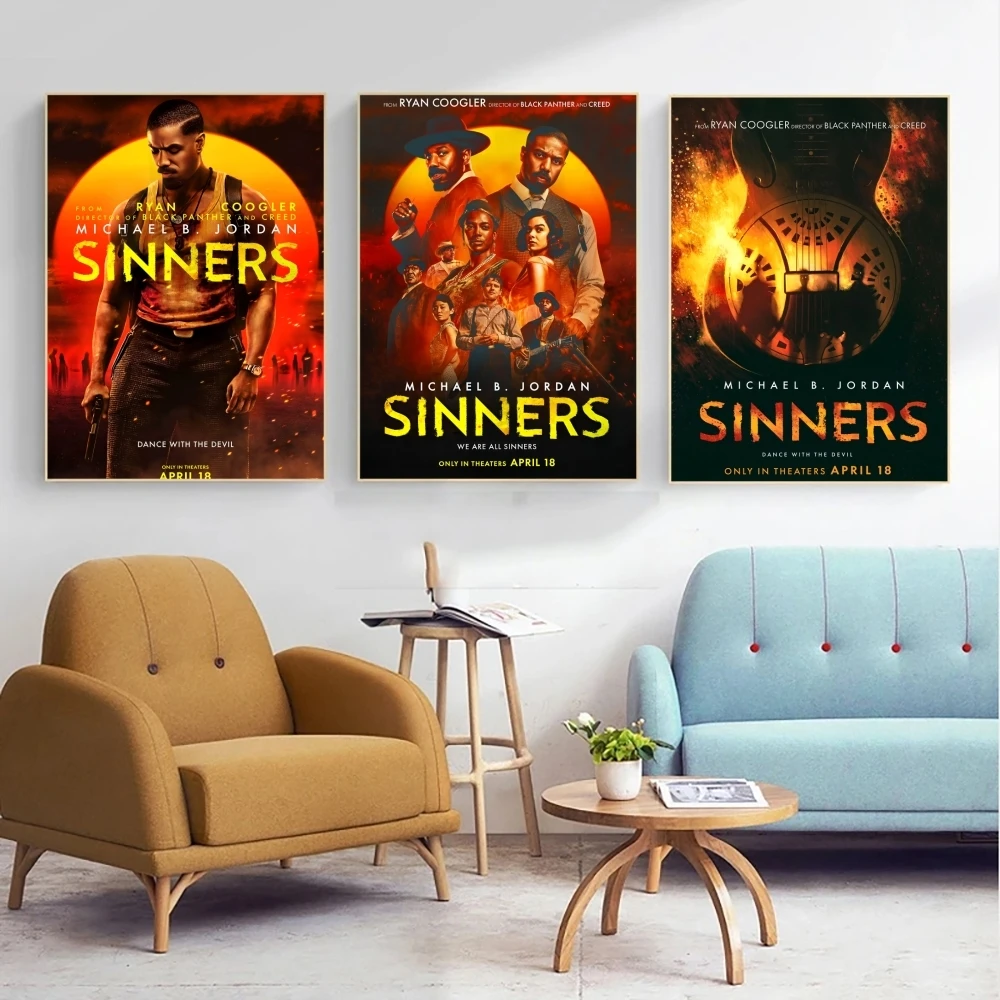 

S-Sinners 2002 Poster Self-Adhesive Removable Poster, Peel & Stick Wall Art for Home Office Cafe Bar Wall Decor