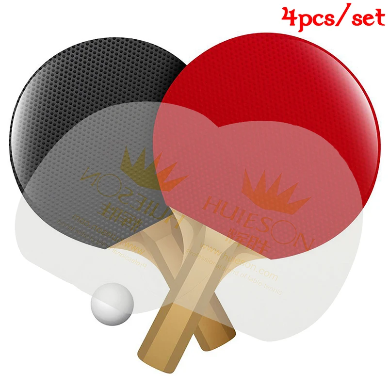 4pcs Ping Pong Racket Covers Second Transparent Table Tennis Rubber Protection Film For Ping Pong Racket Care Accessories