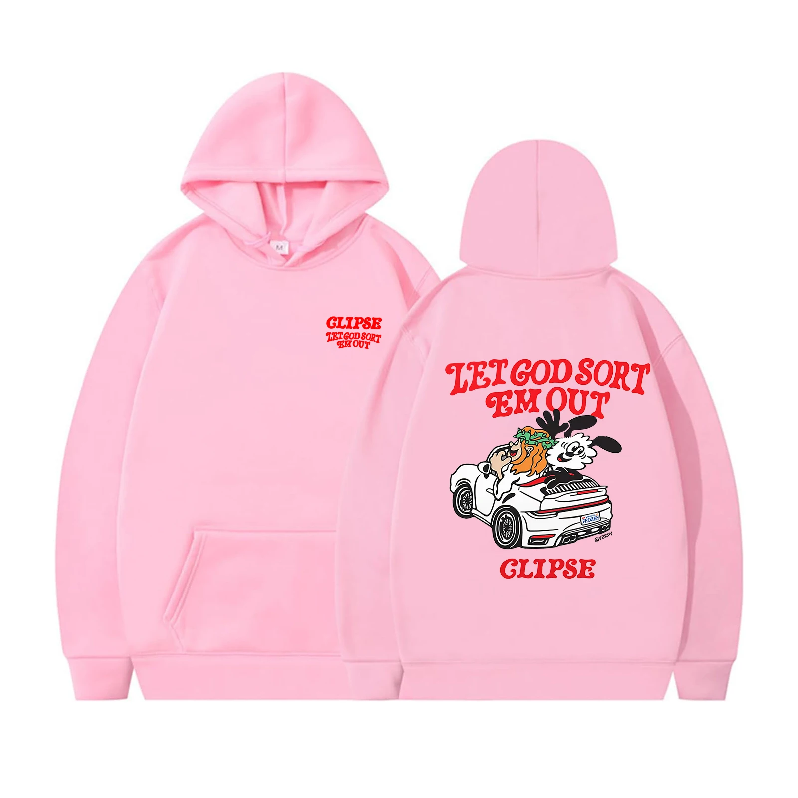 كليبس دع الله فرز Em خارج هوديي كليبس ألبوم جديد هوديي الرجال النساء طويلة الأكمام الشارع الشهير الهيب هوب البلوز الملابس