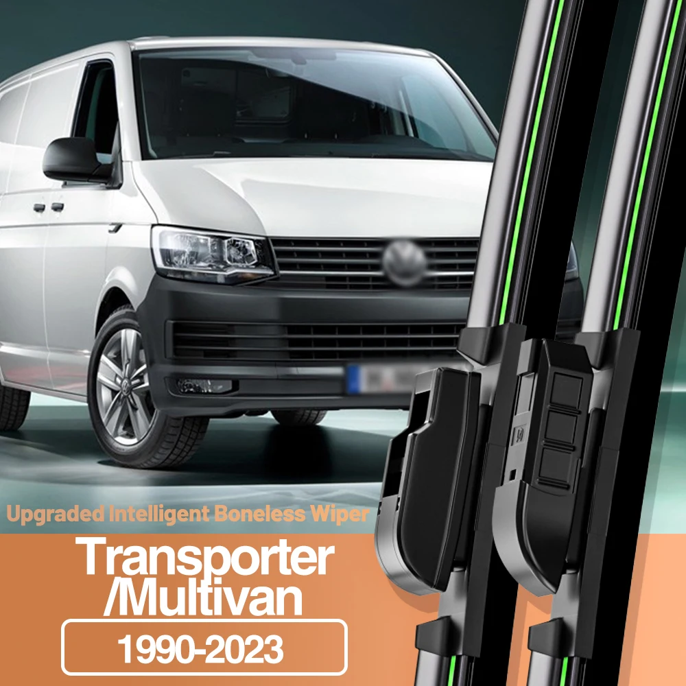 2x Für VW Transporter Multivan T4 T5 T6 T7 1990-2023 Frontscheibe Wischer Klingen Windschutzscheibe Fenster Zubehör 2007 2014 2015