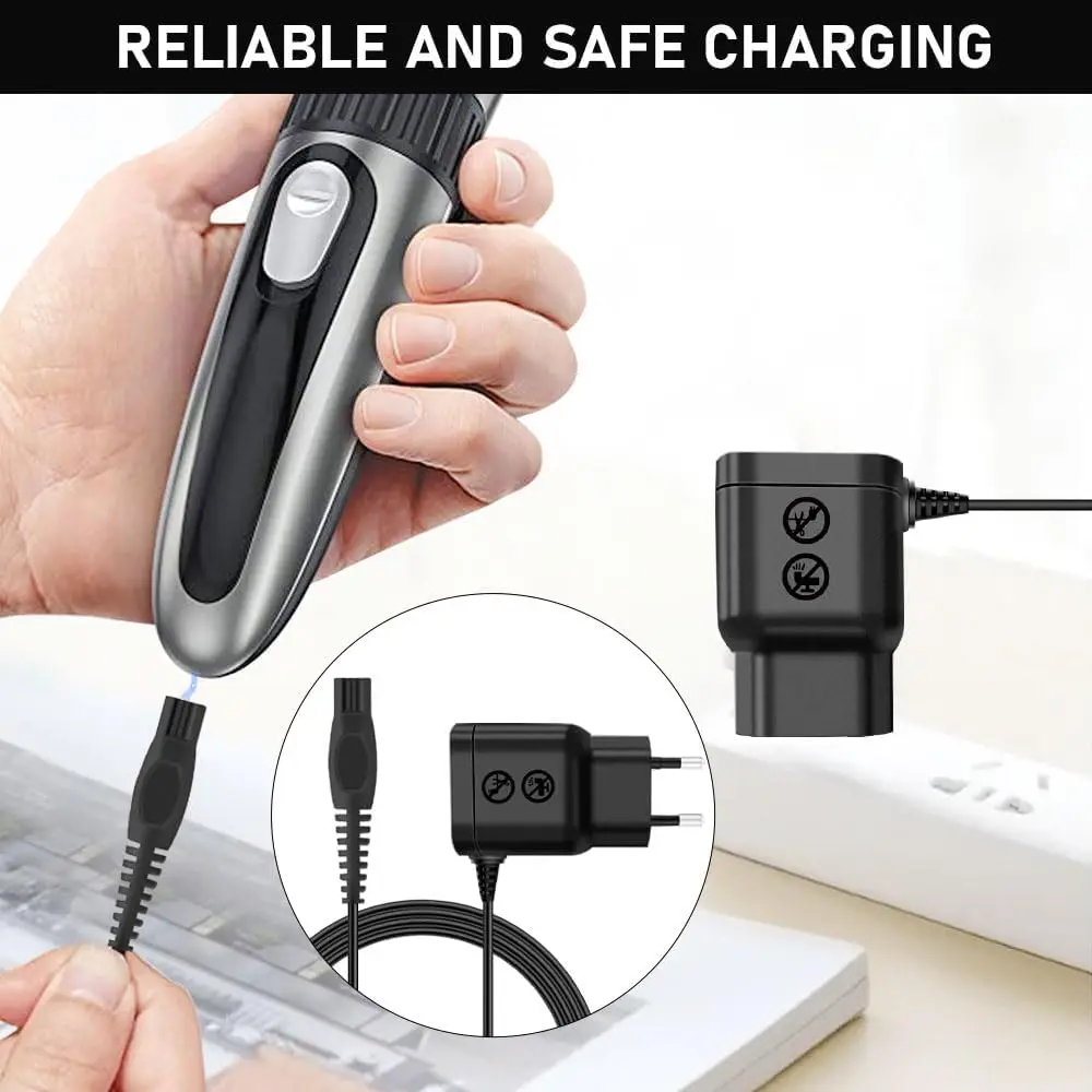 Зарядное устройство LISI 15 В HQ8505, подходящее для электробритвы Philips One Blade QP6510 QP6520 QP6530 QP6531 QP6550 MG5750 MG7750 MG7770