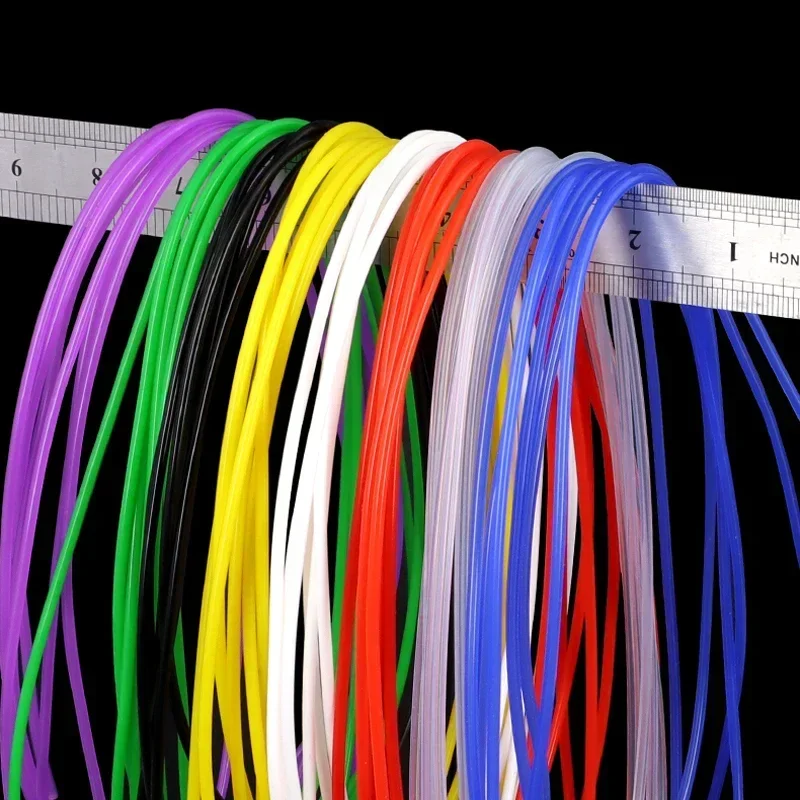Tubo de silicona de color Flexible de calidad alimentaria ID 0,5mm ~ 25mm tubo suave insípido de alta temperatura tubo de agua de acuario manguera de silicona