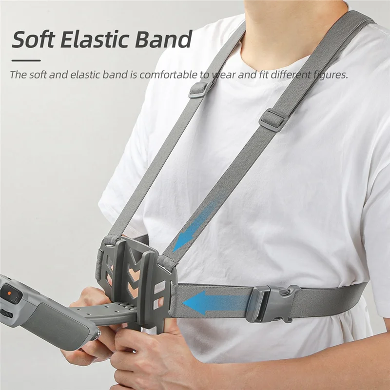 SUNNYLIFE Drone Remote Control Bracket Chest Strap For RC Belly Support Bracket Remote Control Bracket Chest Strap-T44C
