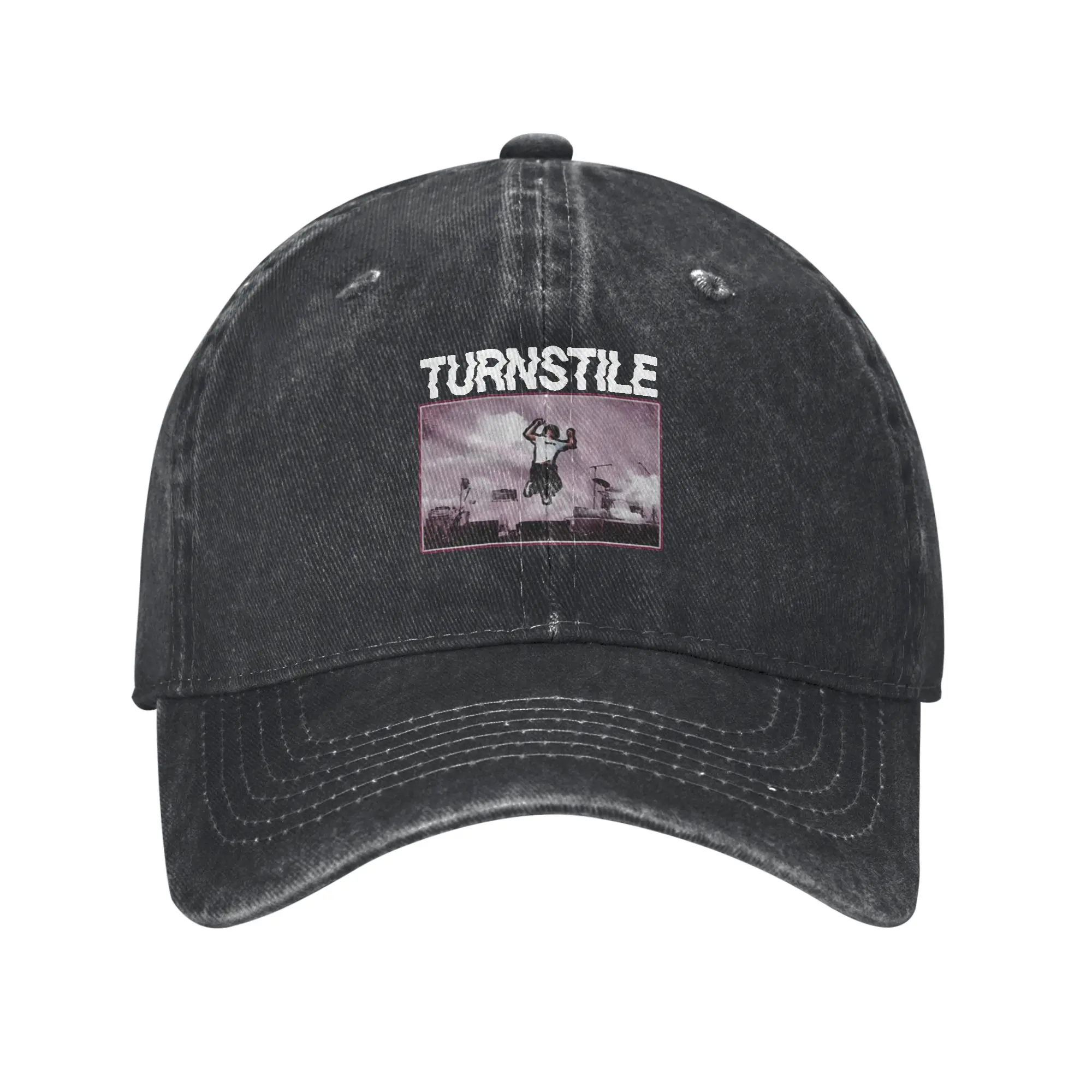 Jump On Stage Band Hardcore Fashion Baseball Cap  Hiphop Man Hat  Running Man Hat