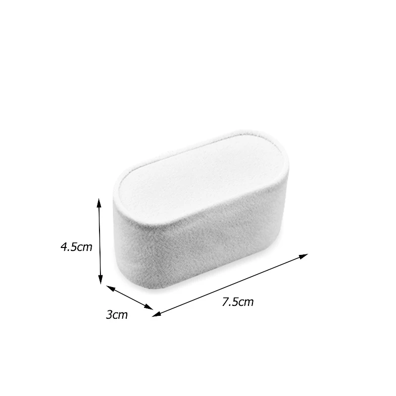 Wholesale Durable Portable Watch Pillows Display for Wristwatch Bracelet Display Pad Storage Box Stand Cushion Black White