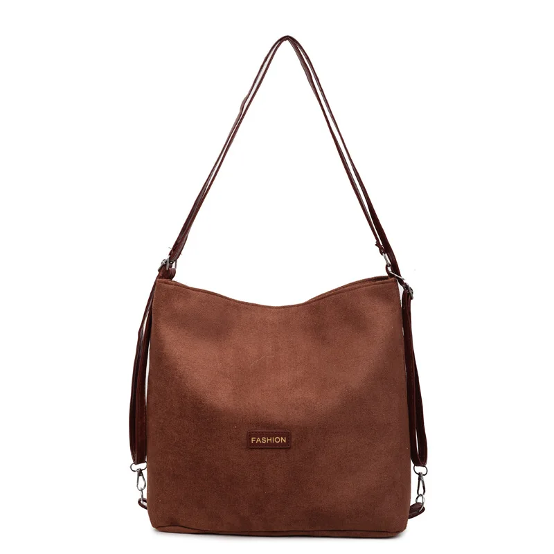 حقيبة يد من جلد البولي يوريثان للنساء ذات سعة كبيرة للتنقل على حقيبة كتف يدوية مربعة أفقية