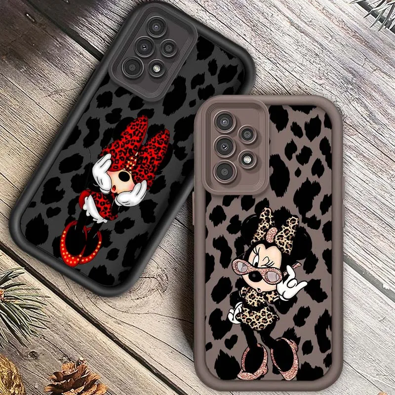 

Mickey Minne Art Popular Phone Case For Samsung A71 A52 A51 A34 A33 A22 A16 A15 A13 A04 A06 Note 20 Ultra 5G Eye Ladder