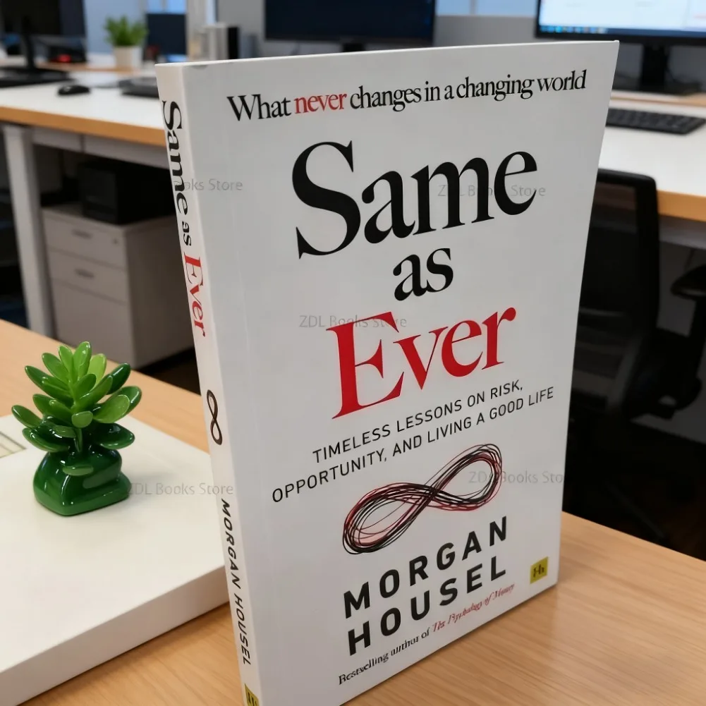 1 Book By Morgan Housel The Psychology of Money and Same As Ever Book in English Paperback
