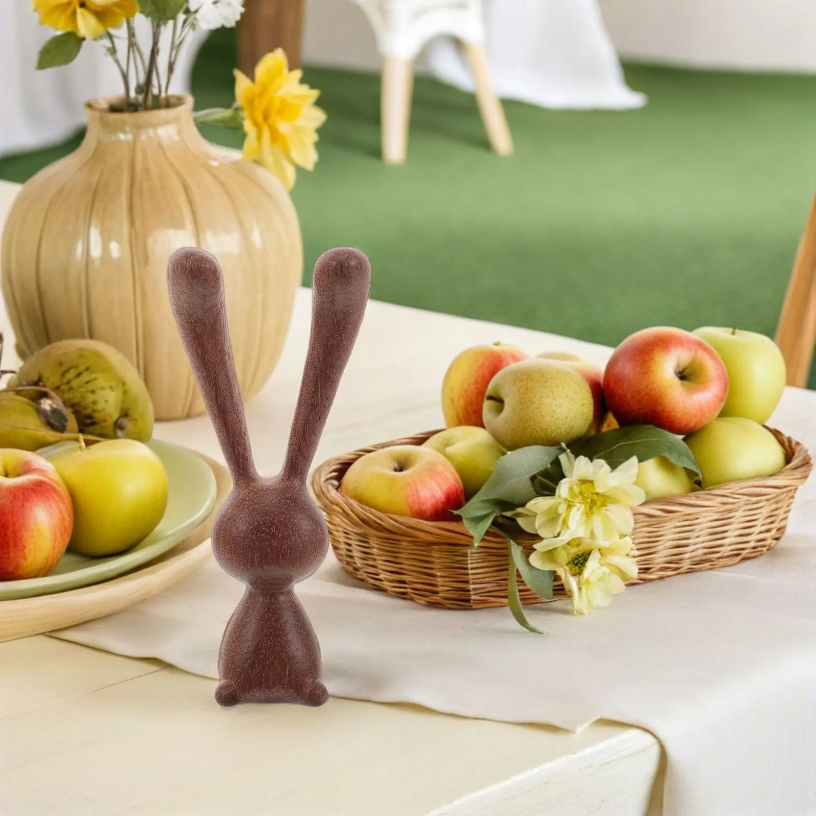 Easter Bunny Figurine Home Decor Mini Rabbit Statues Nursery Room Decoration Bunnies Tabletop nament Lightweight Resin