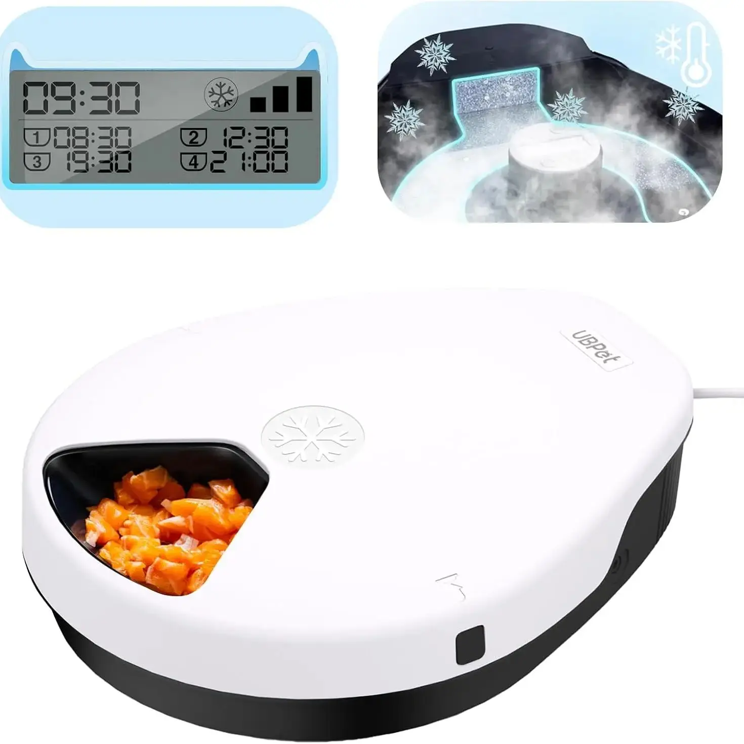 UBPET Distributeur Automatique La Solution Intelligente pour Alimenter Votre Chat en Toute Sérénité